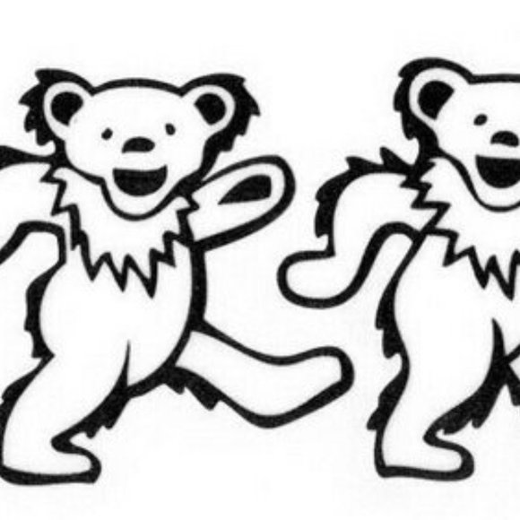 Vinyl Decal - Grateful Dead, 5 Dancing Bears - Picture 2 of 3